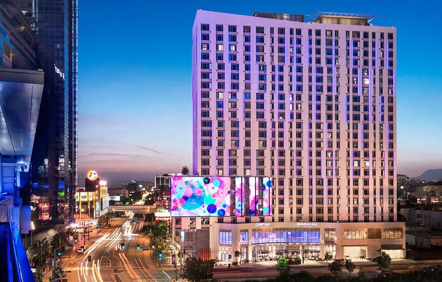 Courtyard By Marriott Angeles L.a. Live Hotel Los Ángeles